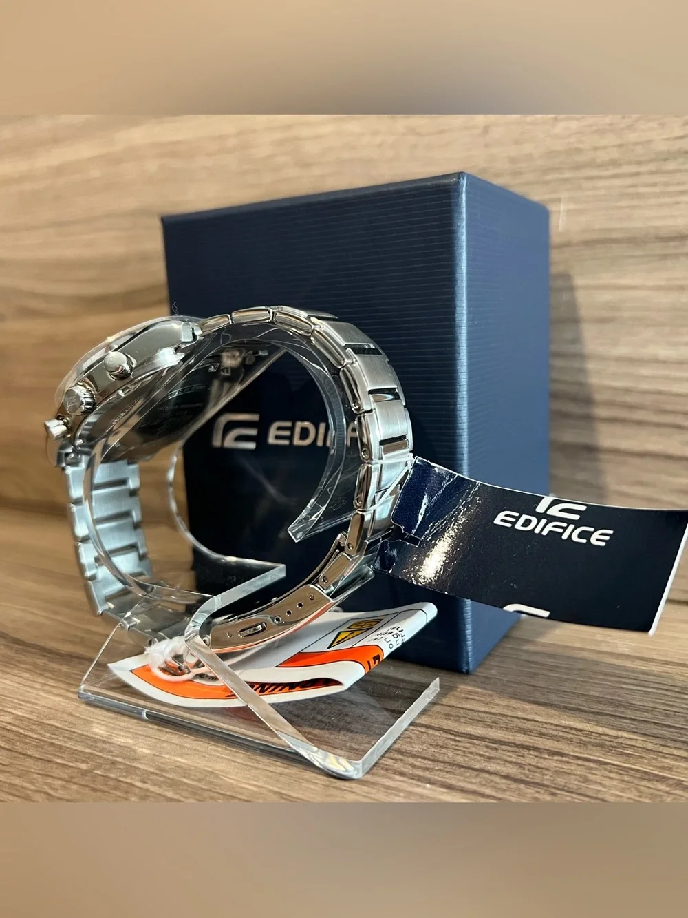 Casio Edifice EFB-730D-2AV Analog Chronograph Watch (Blue)